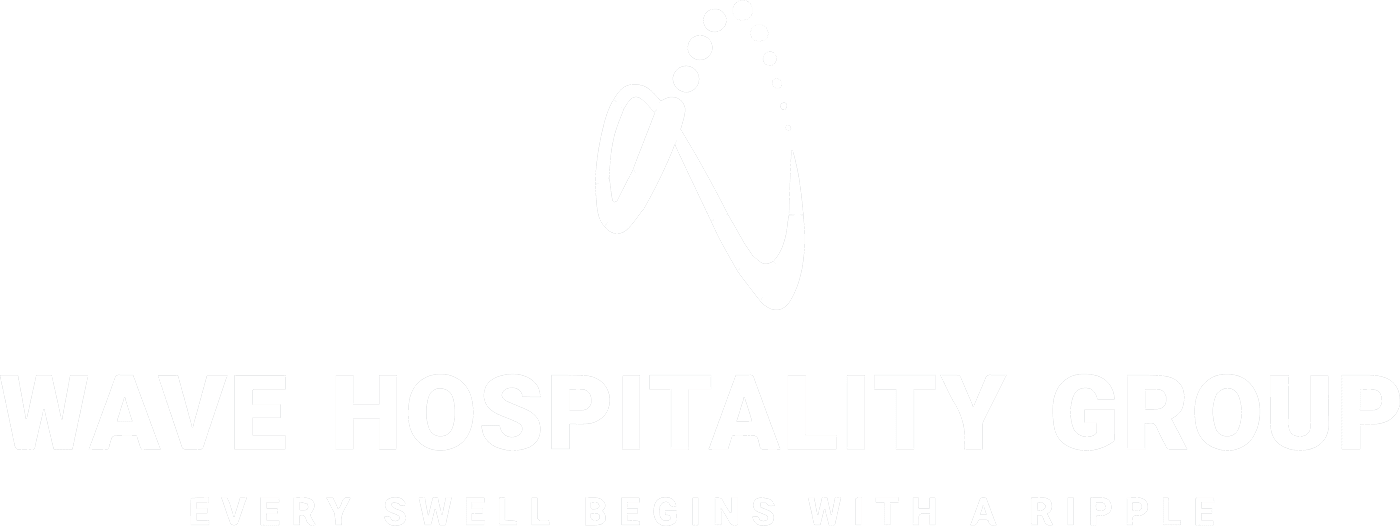 Wave Hospitality Group Logo White
